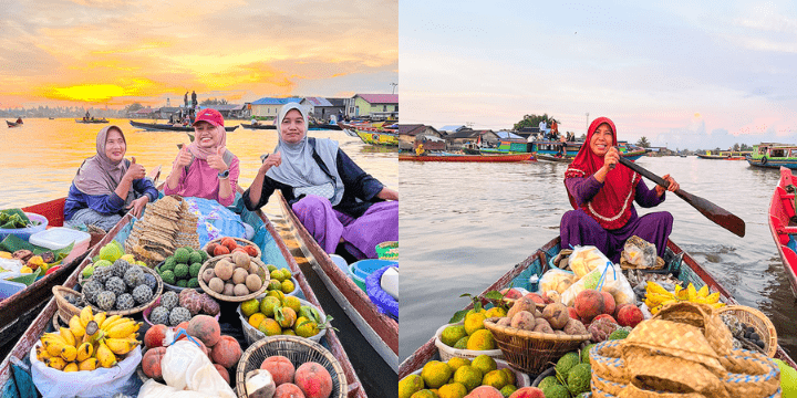 Wisata Pasar Terapung Lok Baintan, Menjelajahi Pesona Budaya Sungai Martapura yang Ikonik