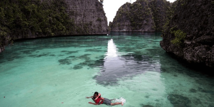 Sejarah dan Geografi, Letak Sang Surga di Kaimana