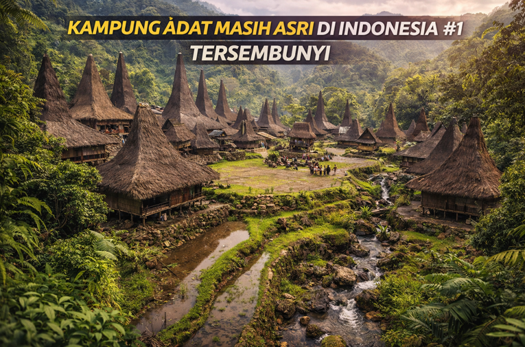 Kampung Adat Masih Asri di Indonesia #1 Tersembunyi