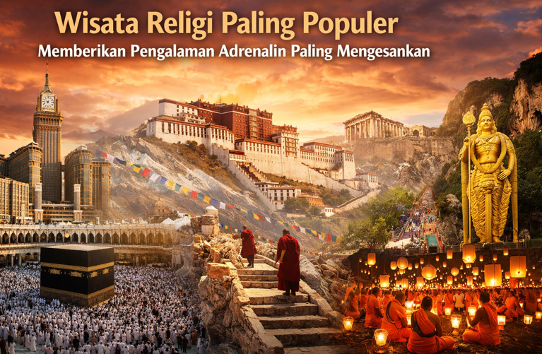 Wisata Religi Paling Populer Memberikan Pengalaman Adrenalin