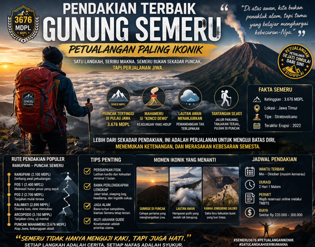 Pendakian Terbaik Gunung