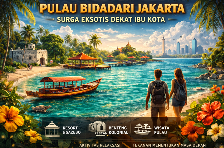 Pulau Bidadari Jakarta Surga Eksotis Dekat Ibu Kota