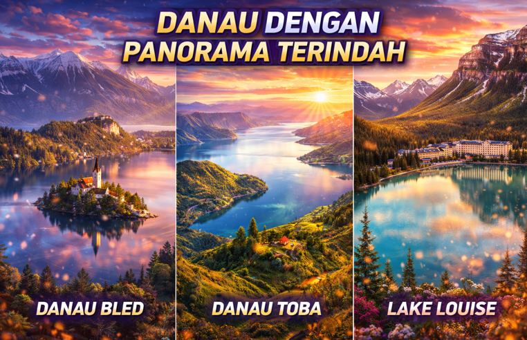 Danau dengan Panorama Terindah Keindahan Alam Memikat