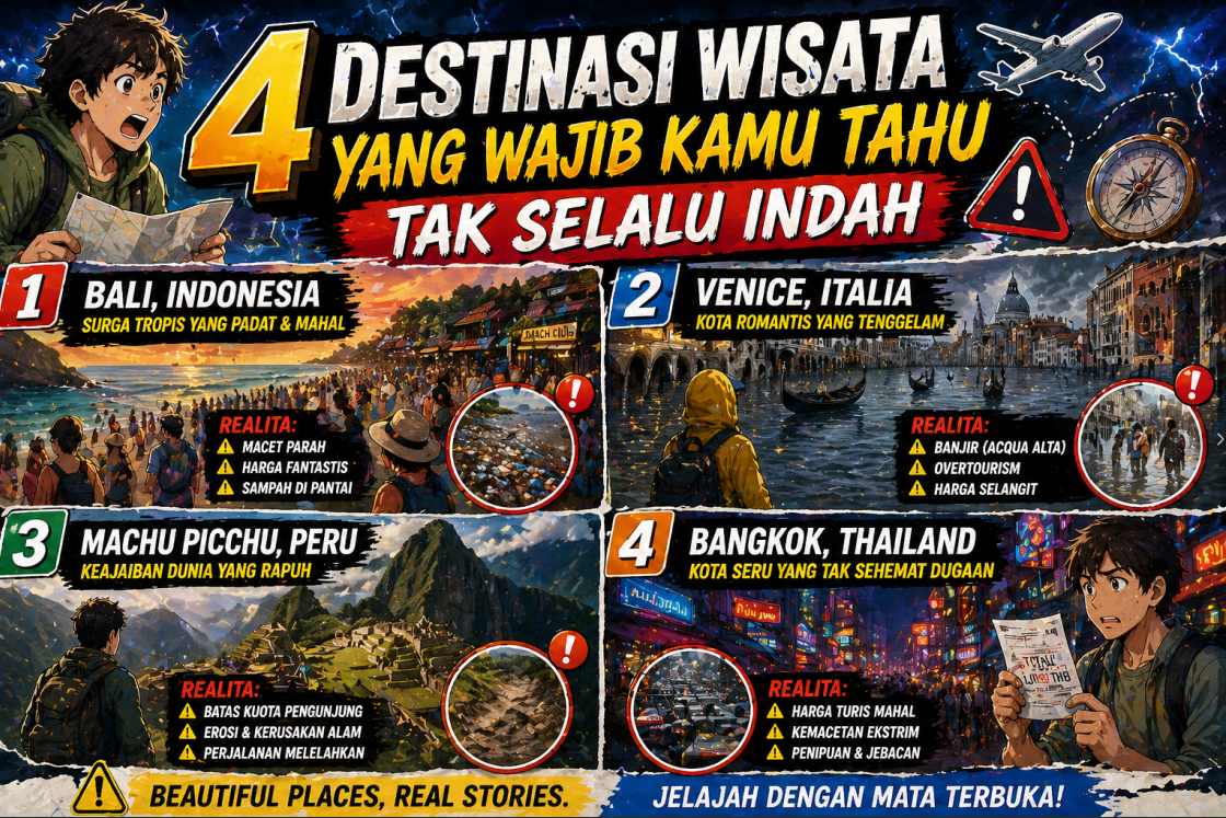 4 Destinasi Wisata yang