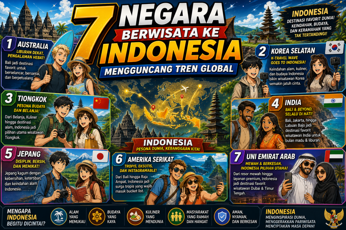 7 Negara Berwisata
