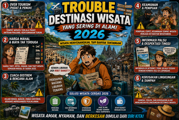 Trouble Destinasi Wisata
