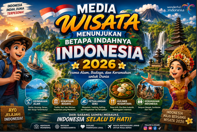 Media Wisata Menunjukan