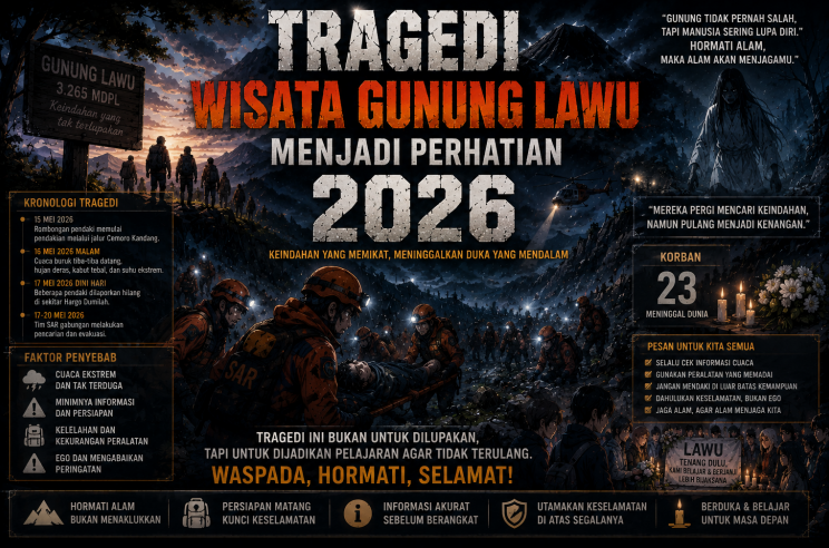 Tragedi Wisata Gunung Lawu
