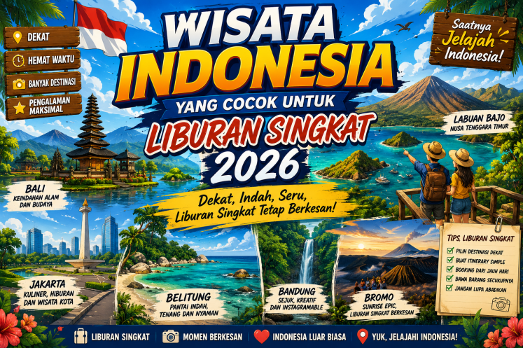 Wisata Indonesia yang Cocok untuk Liburan Singkat 2026