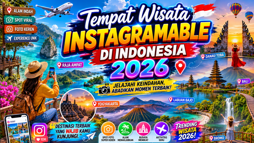 Tempat Wisata Instagramable