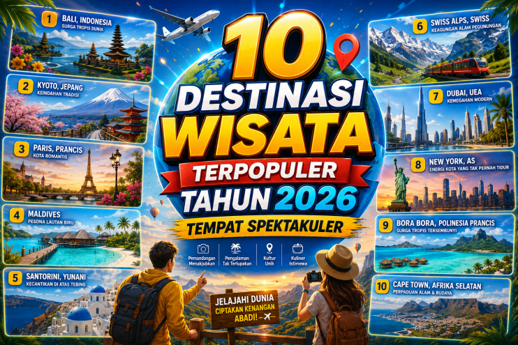 10 Destinasi Wisata