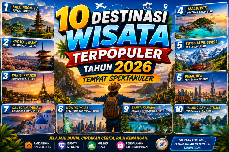 10 Destinasi Wisata