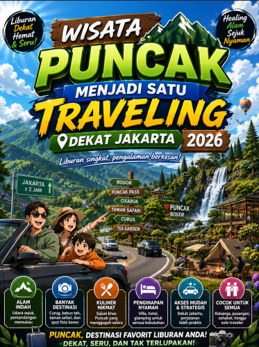 Wisata Puncak Menjadi