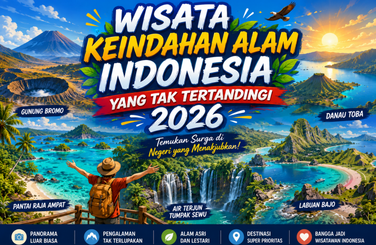 Wisata Keindahan Alam Indonesia yang Tak Tertandingi 2026