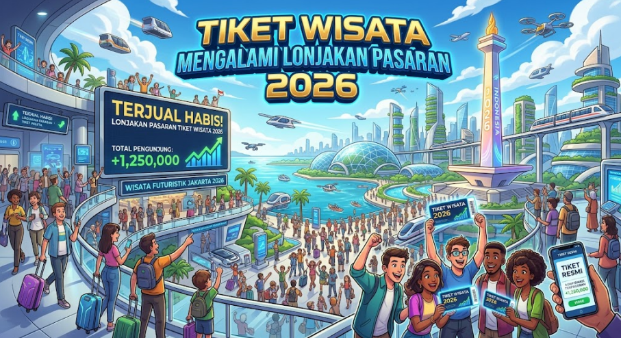 Tiket Wisata Mengalami Lonjakan