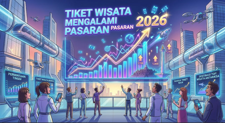 Tiket Wisata Mengalami Lonjakan