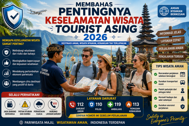Membahas Pentingnya Keselamatan Wisata Tourist Asing 2026