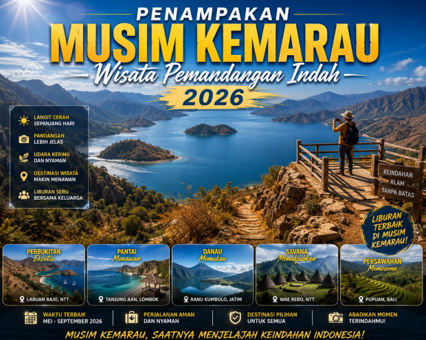 Penampakan Musim Kemarau Wisata Pemandangan Indah 2026
