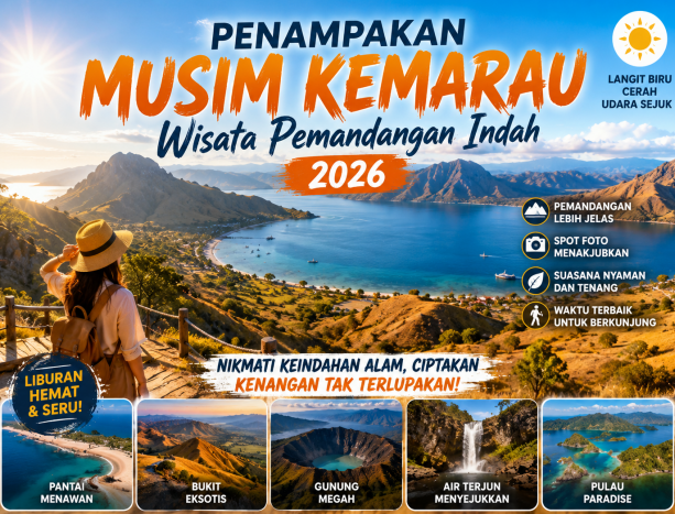 Penampakan Musim Kemarau Wisata