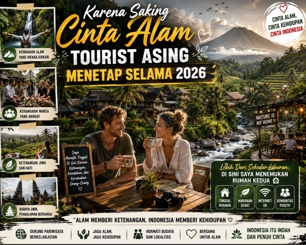 Karena Saking Cinta Alam
