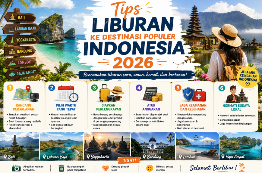 Tips Liburan ke Destinasi
