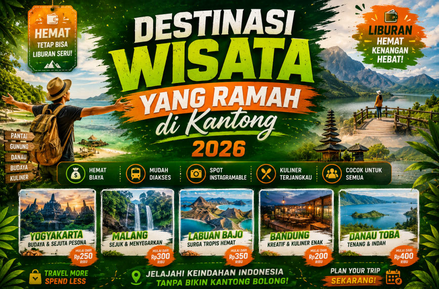 Destinasi Wisata yang Ramah di Kantong 2026
