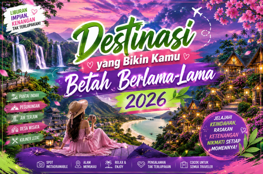 Destinasi yang Bikin Kamu