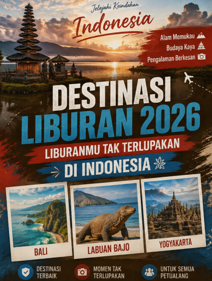 Destinasi Liburan 2026 Liburanmu Tak Terlupakan Di Indonesia