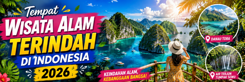 Tempat Wisata Alam Terindah di Indonesia 2026