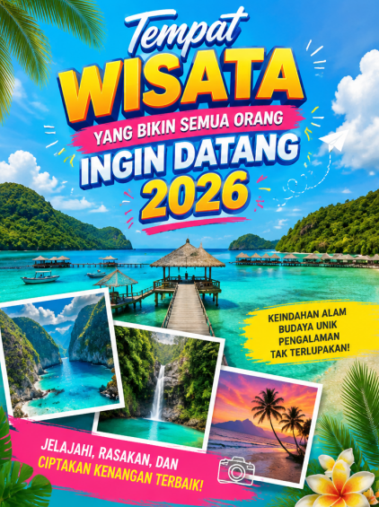 Tempat Wisata yang Bikin Semua Orang Ingin Datang 2026