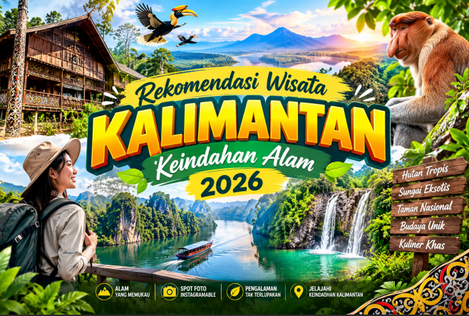 Rekomendasi Wisata Kalimantan Keindahan Alam 2026