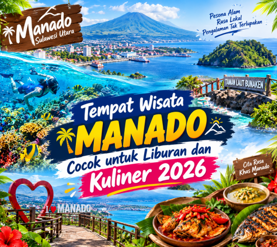 Tempat Wisata Manado Cocok untuk Liburan dan Kuliner 2026