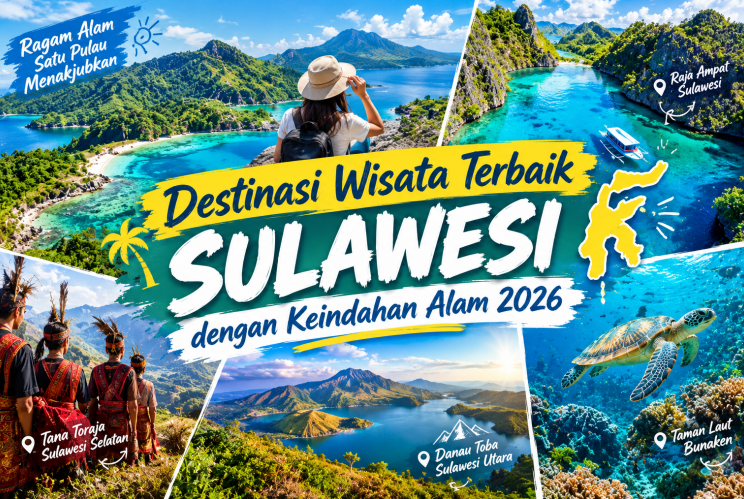 Destinasi Wisata Terbaik Sulawesi dengan Keindahan Alam 2026