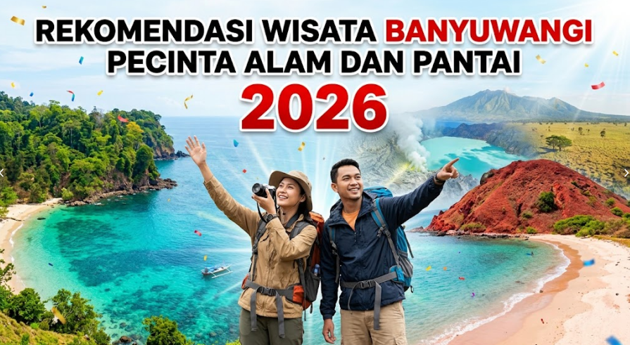 Rekomendasi Wisata Banyuwangi Pecinta Alam dan Pantai 2026