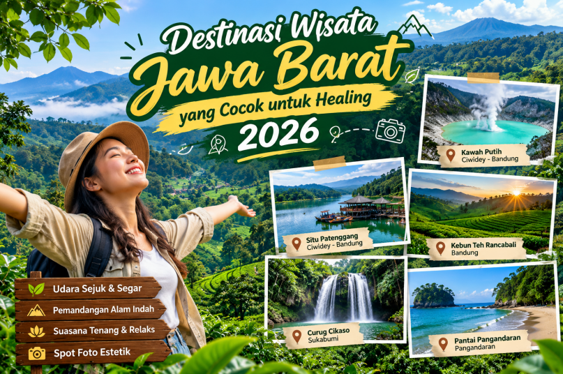 Destinasi Wisata Jawa Barat yang Cocok untuk Healing 2026